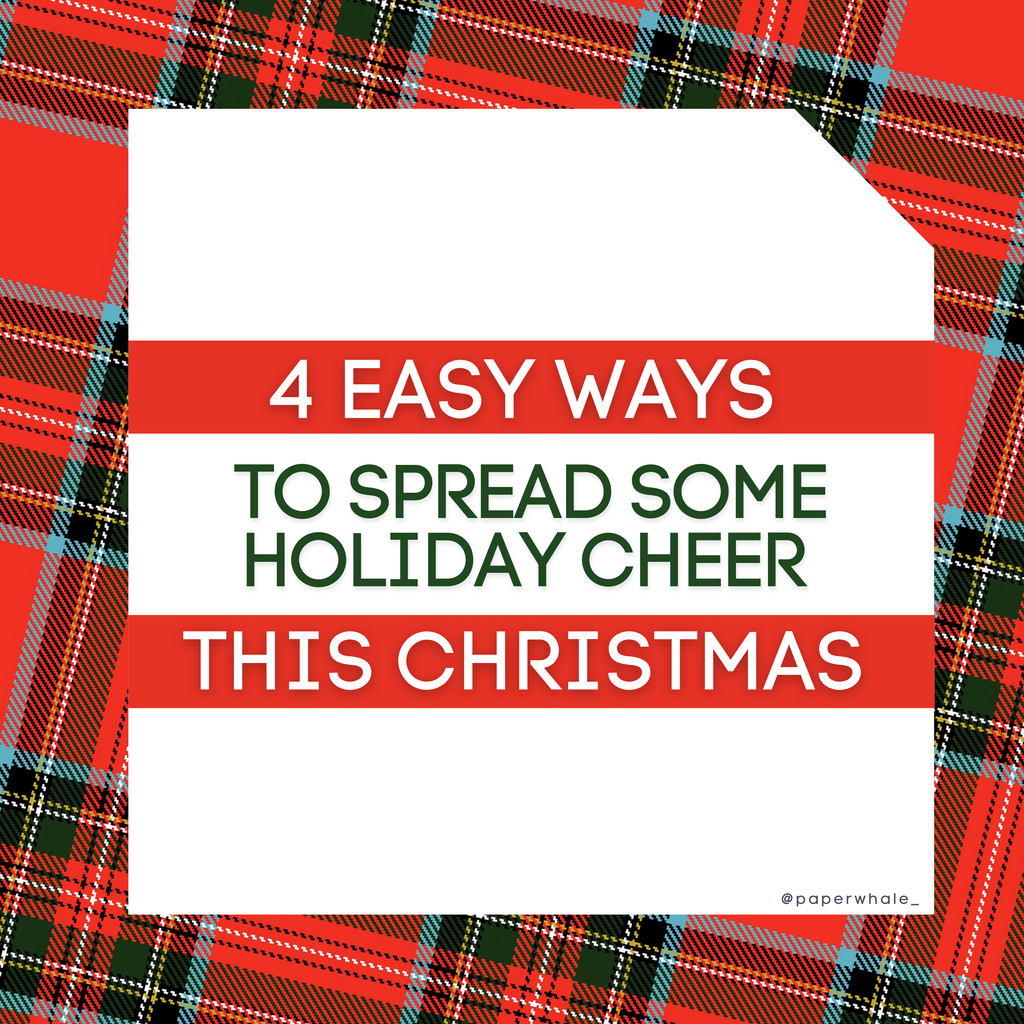4 easy (and inexpensive) ways to spread some cheer this holiday season