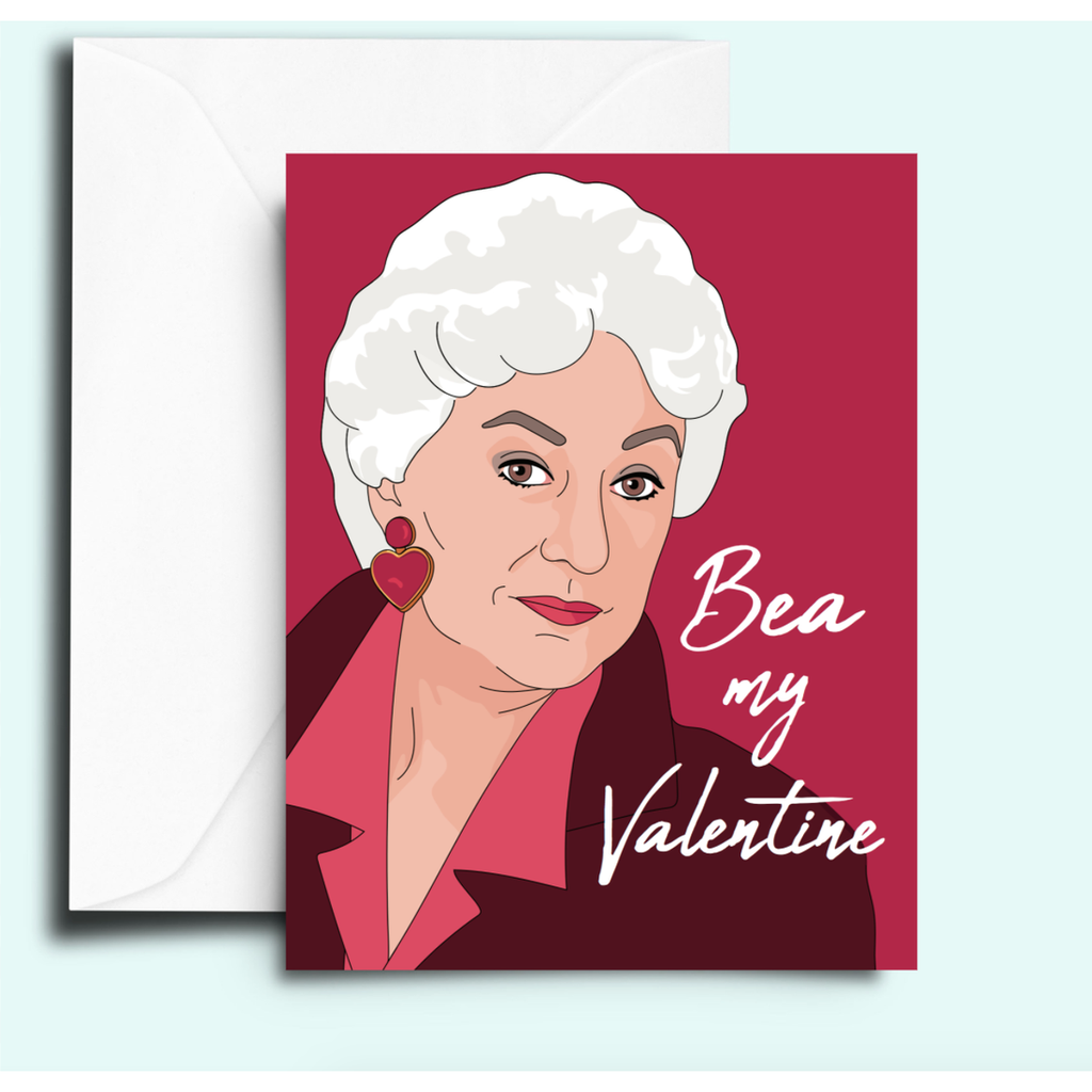 Bea Arthur Valentine Card