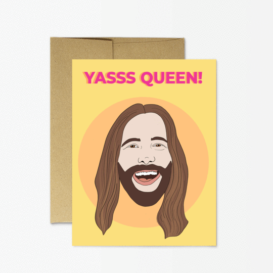 Jvn Yas Queen Greeting Card