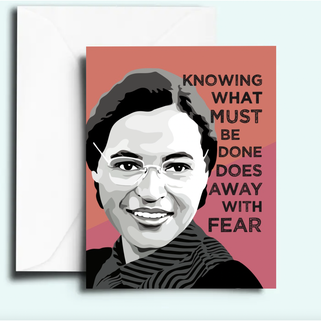 Rosa Parks Quote Greeting Card