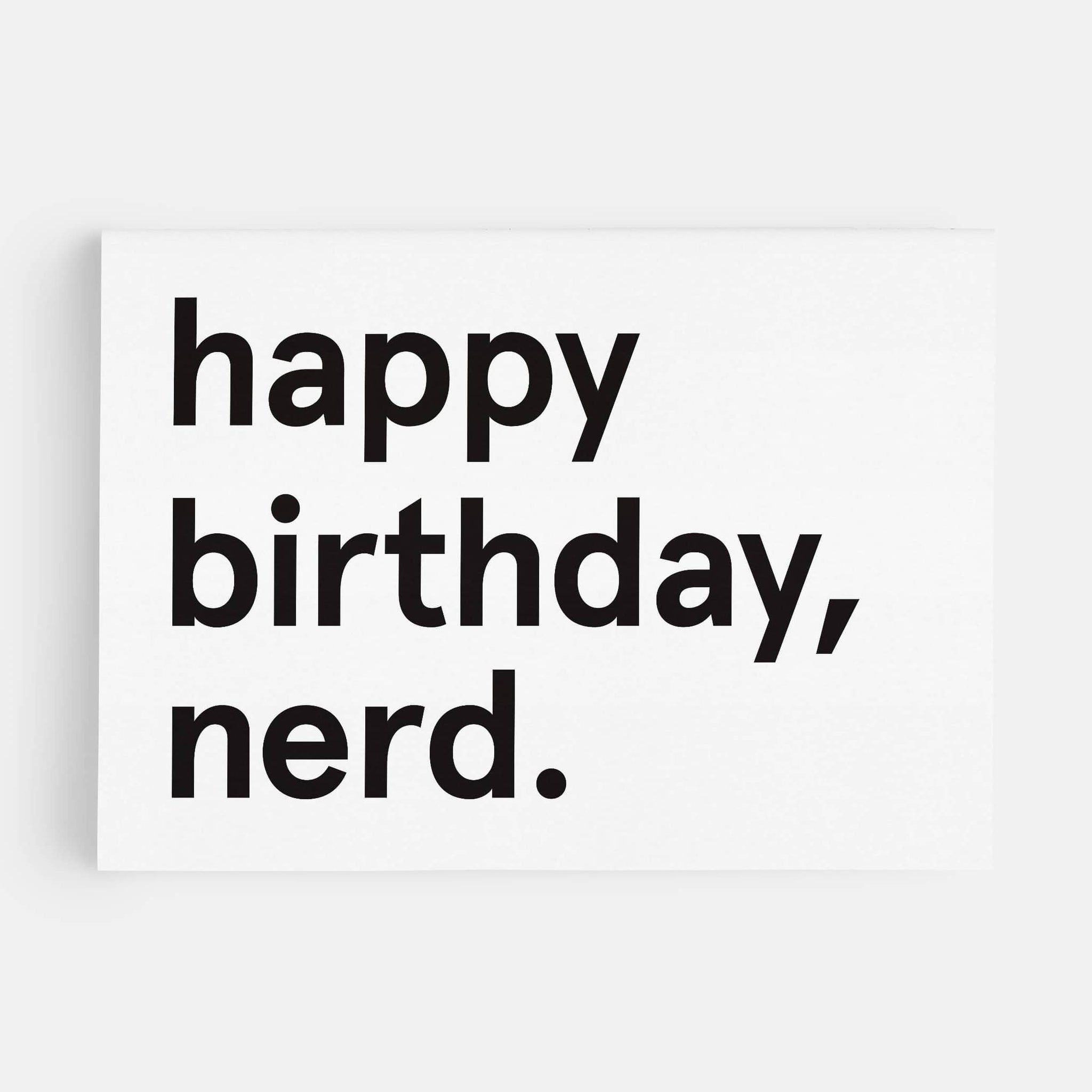 Happy Birthday Nerd Memes Programmer Happy Birthday Gift Funny Nerd